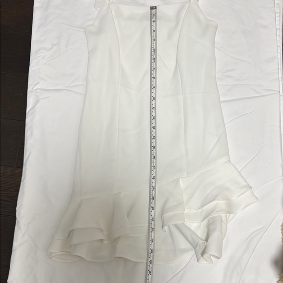 BCBGeneration White Ruffled Mini Sundress - Picture 5 of 9